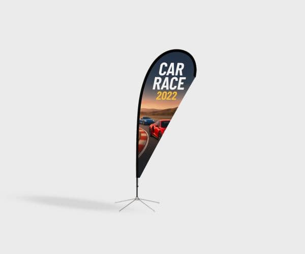 teardrop flag